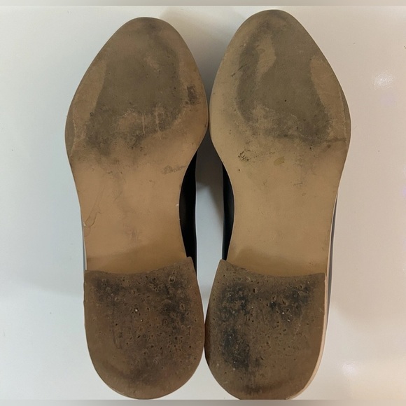 Everlane Women’s Sz7.5 The Modern Loafer Black Leather Luxury Pointy Toe Italy - Picture 6 of 8